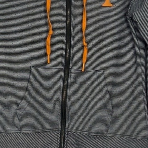 Tennessee Volunteers Full Zip Turtle Neck Sweatshirt TN Orange Black Size Large - Picture 12 of 12